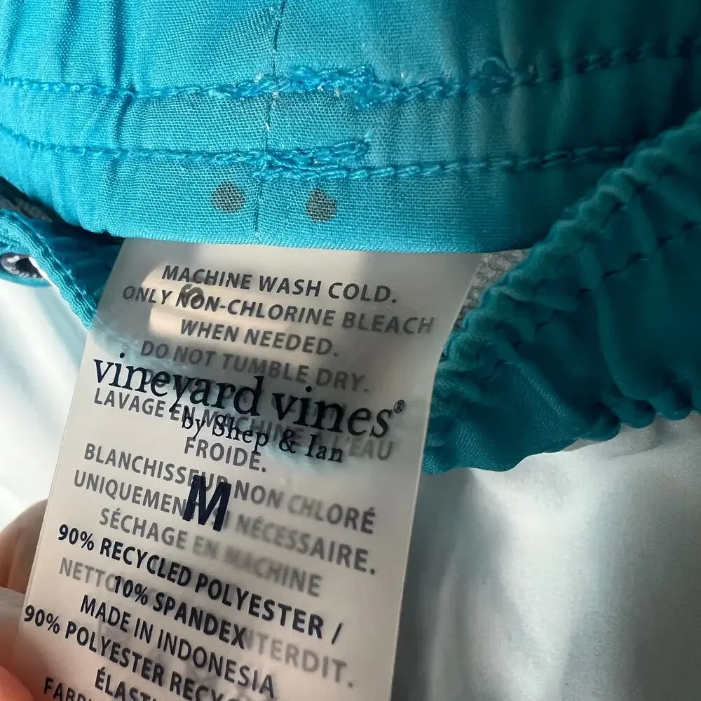 Vineyard Vines Sailboat Swim Trunk Shorts Size Medium